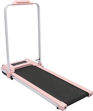 Fyssnn - Elektrische Loopband - Roze - 500 W - Inklapbaar - 0,5-6 mph