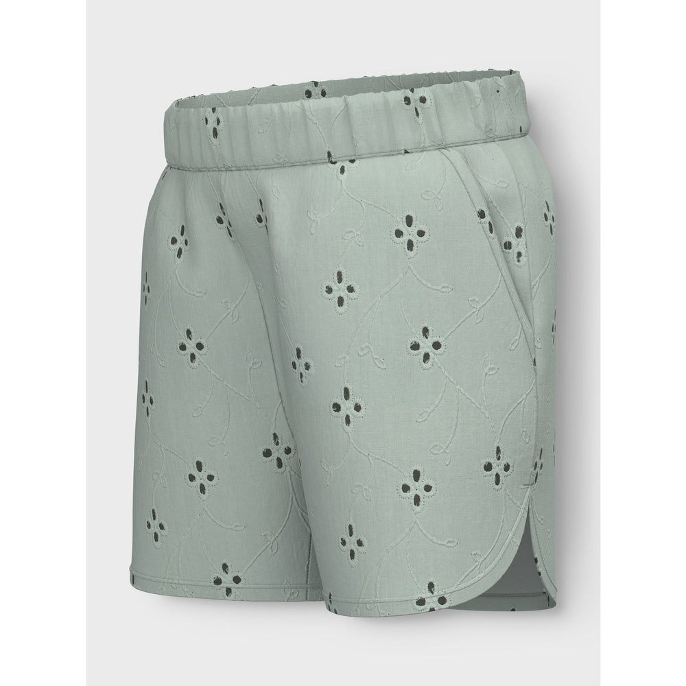 Køb Name It Aqua Gray Violeta Shorts
