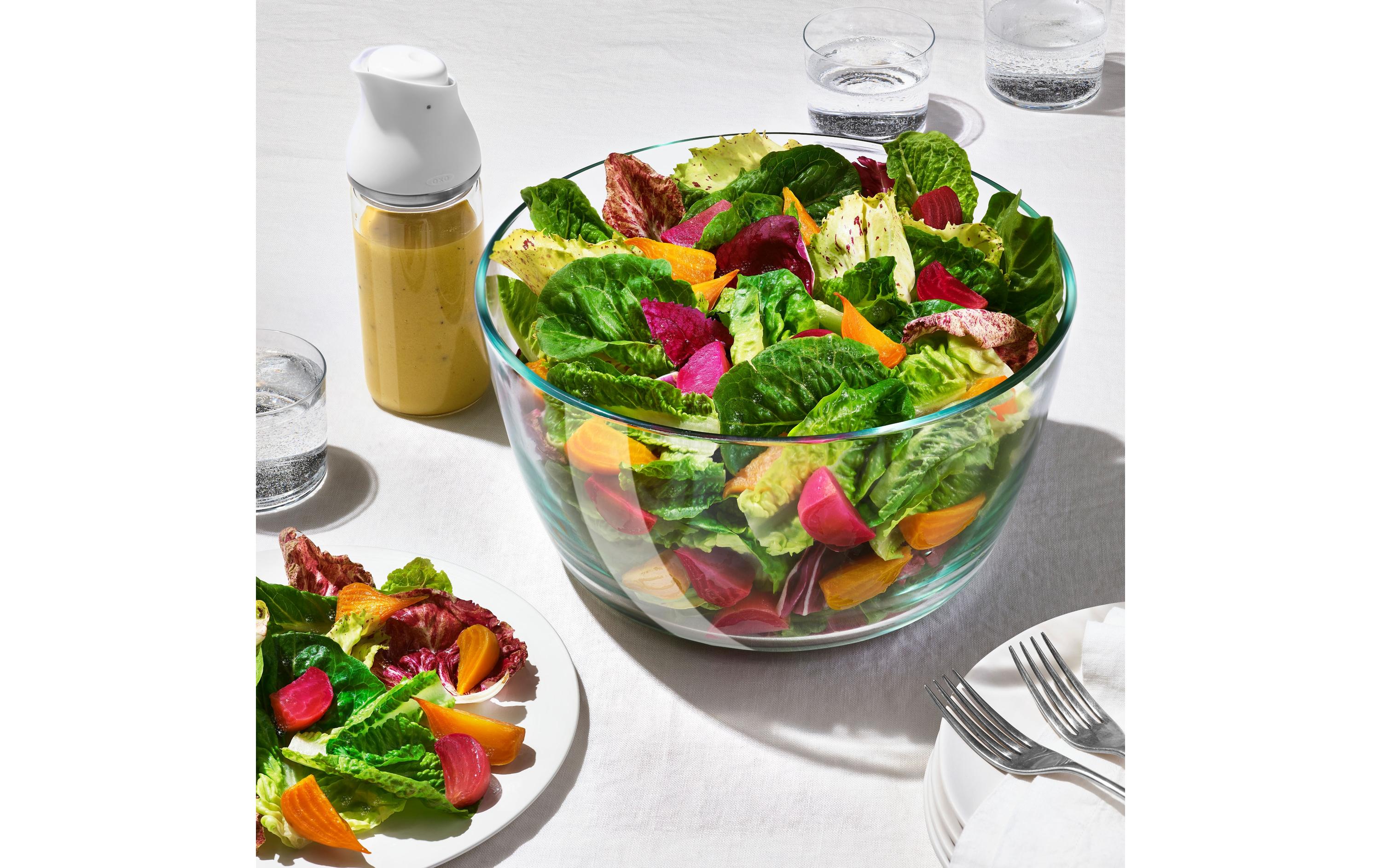 Salatschleuder 27.1 cm, TransparentSalatschüssel
