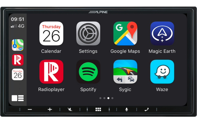 Alpine Digital Media Station mit 6,95-Zoll Display