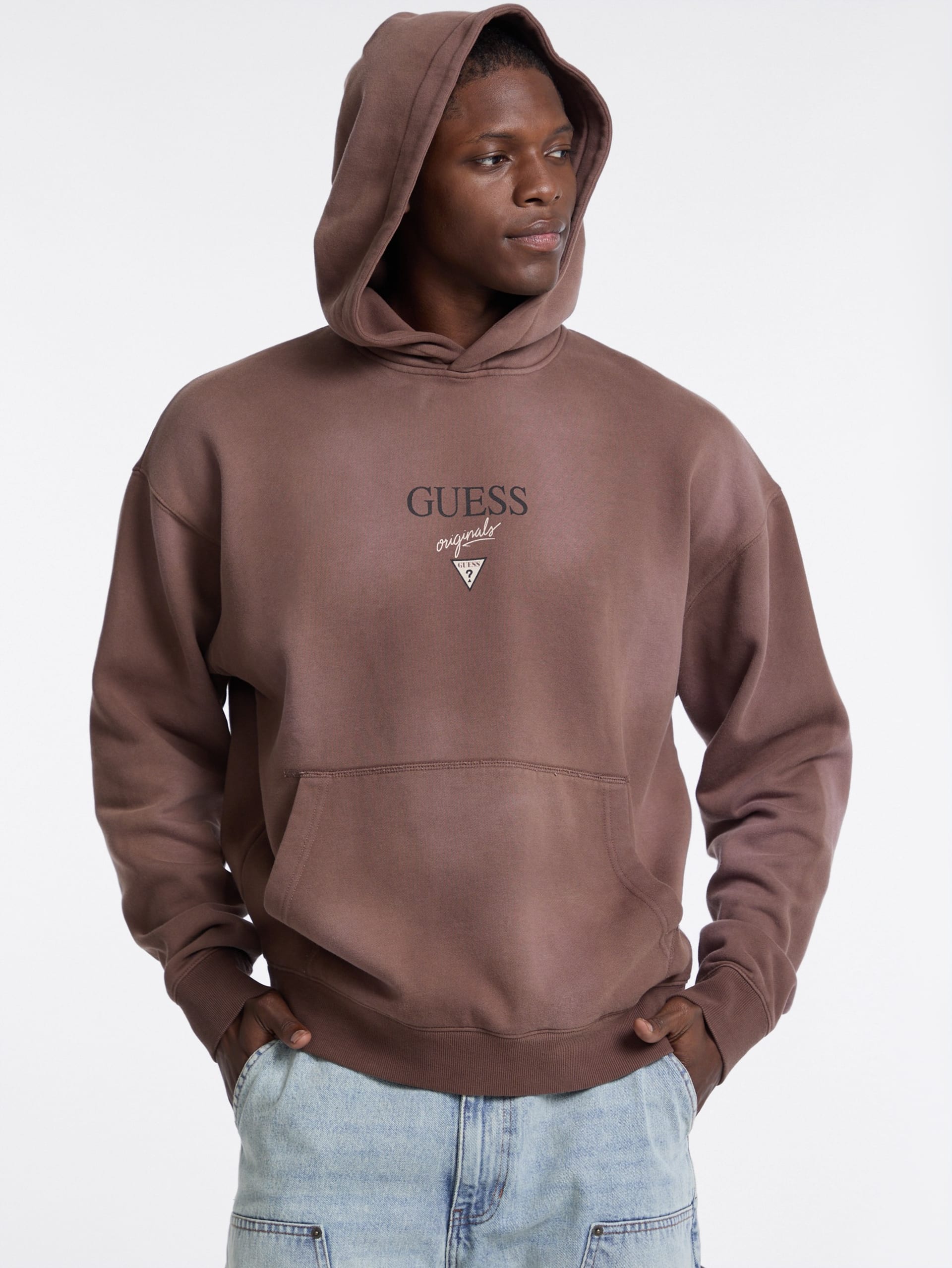 Moletom com capuz GUESS Originals Baker Logo