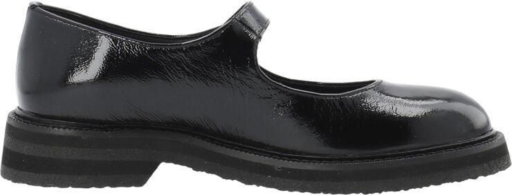 Cashott CASBETTY Mary Jane Patent Leather Black