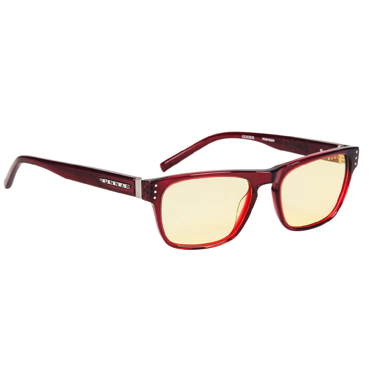 Gunnar Optiks Codex Maroon
