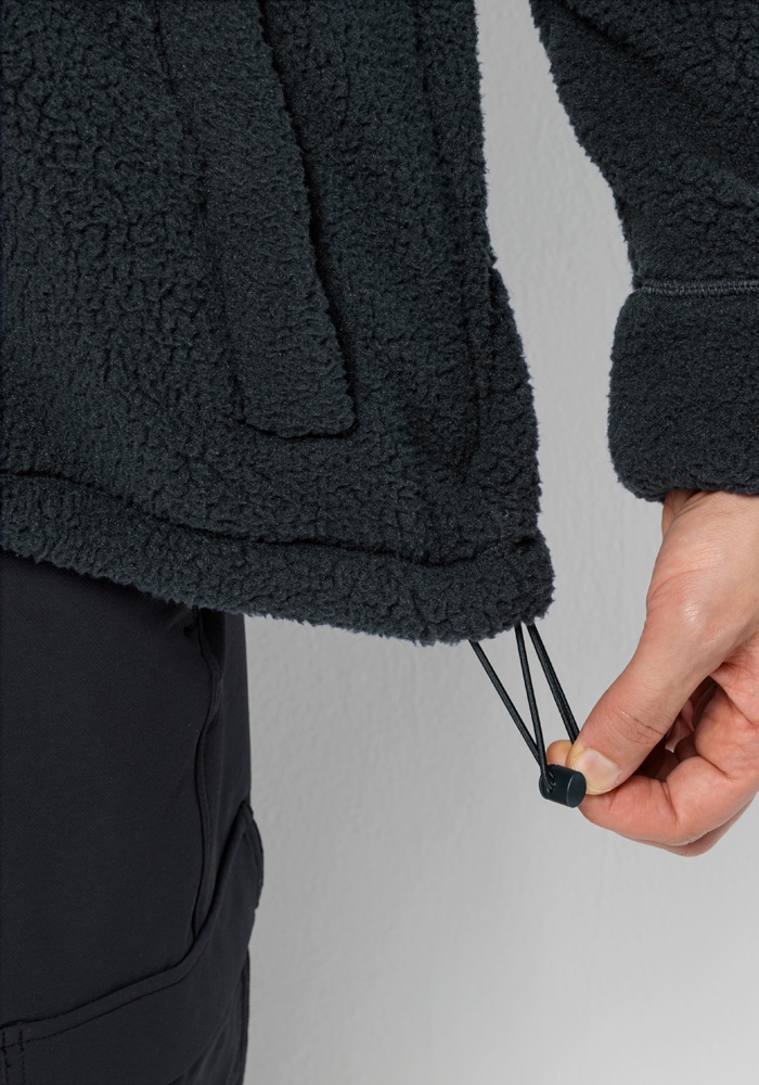 Jack Wolfskin Fleecejacke »FELSLICHT HOODED JKT M« mit Kapuze
