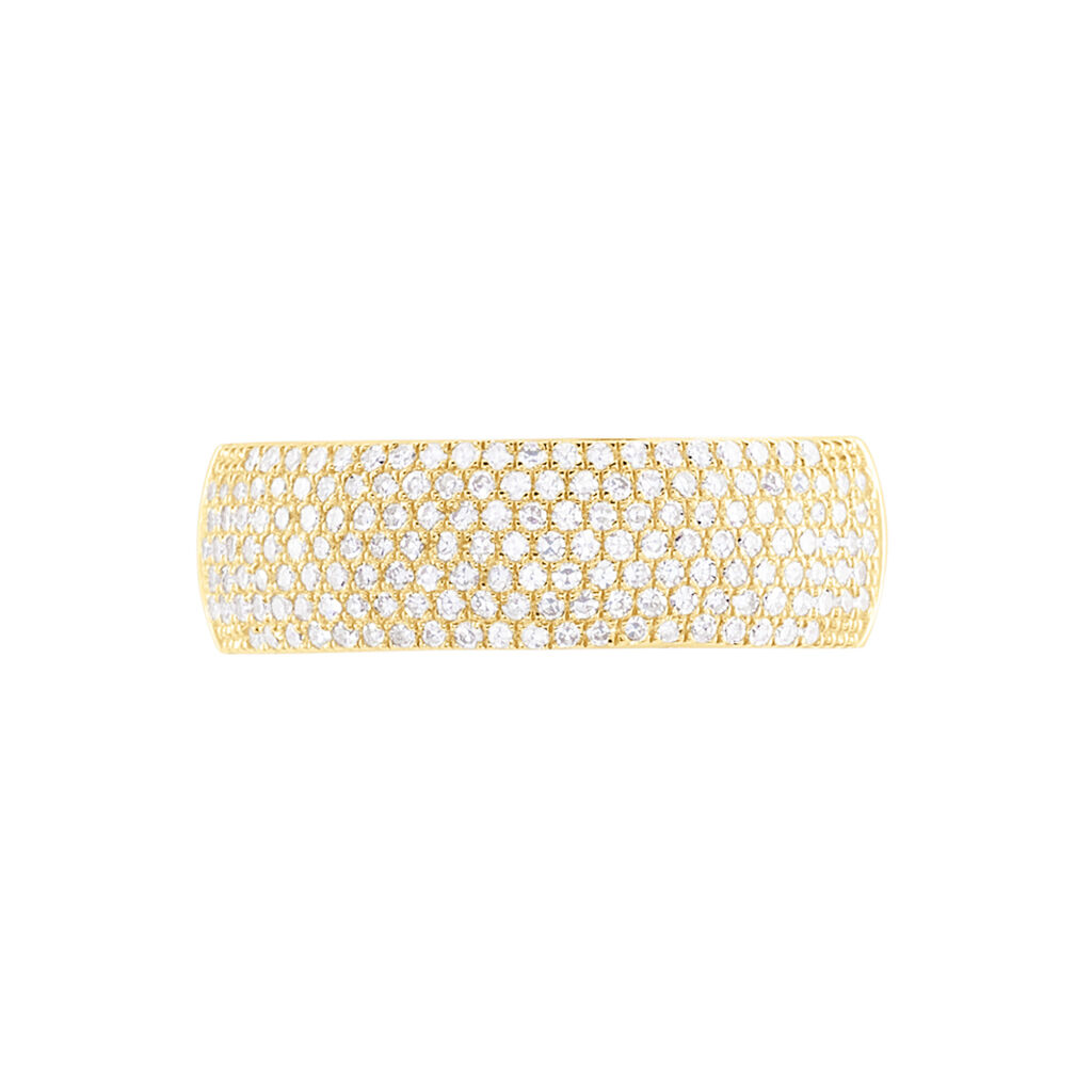 Bague Charlotte Or Jaune Diamant