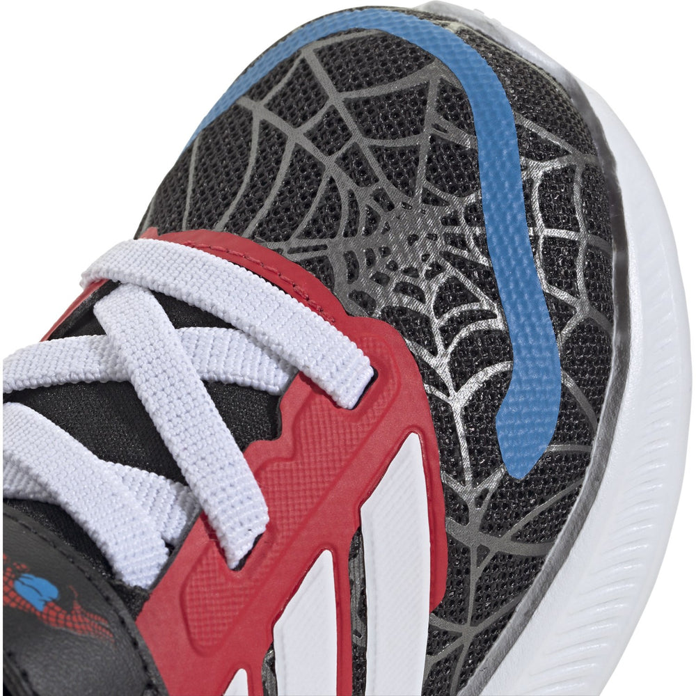 Køb adidas Originals Core Black/Ftwr White/Pure Ruby Runfalcon Spider-Man El I Sneakers