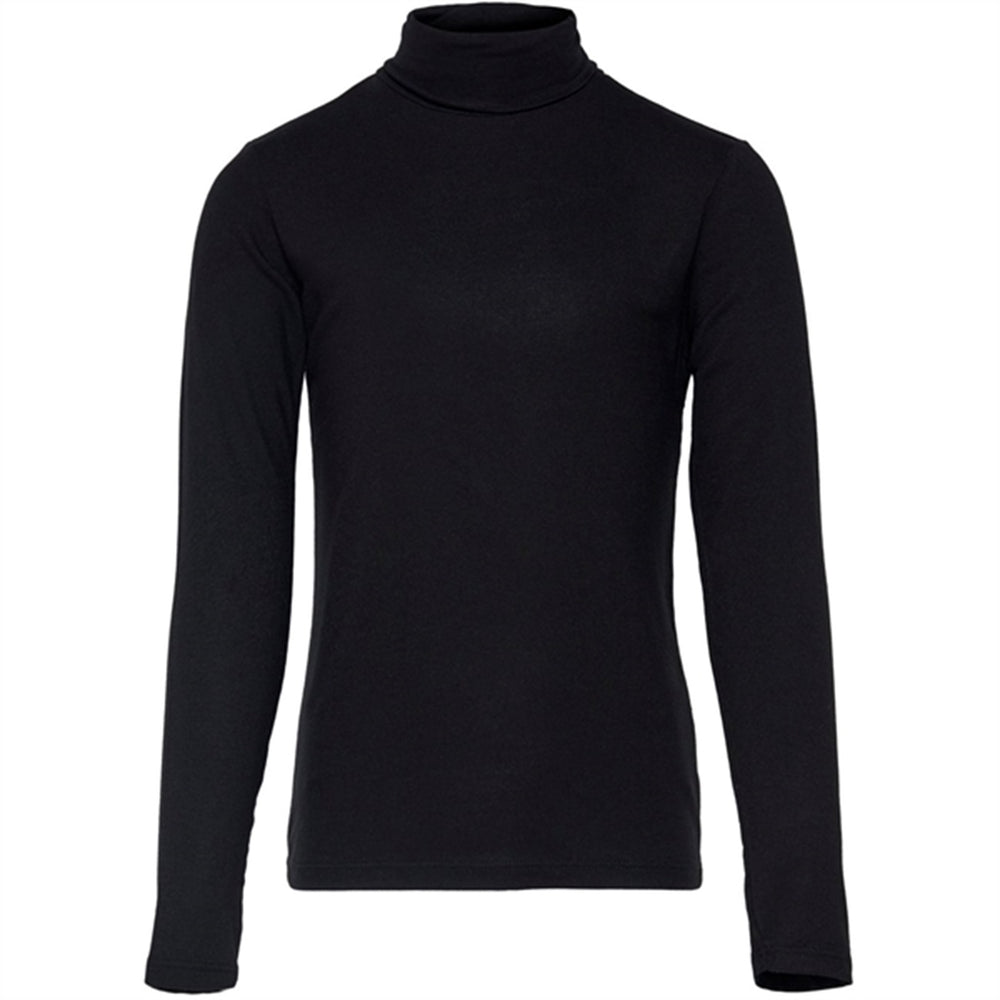 Black Lela Rullekrave Bluse - kids ONLY