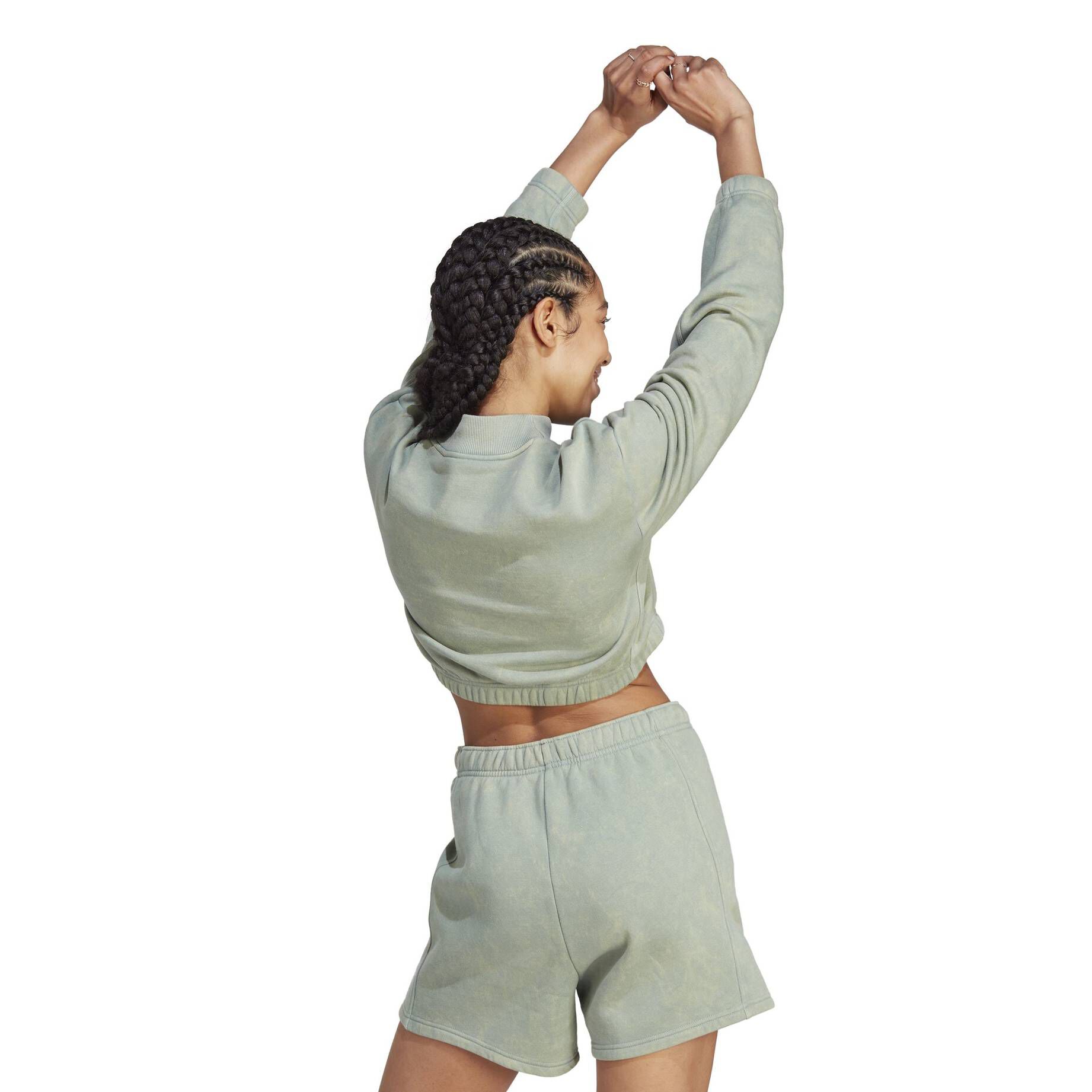adidas Performance| Damen Sweatshirt Cropped