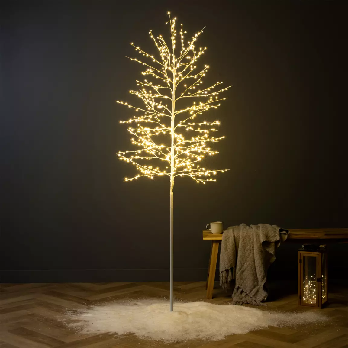 Arbre lumineux 720 LED (180 cm) Peuplier Phellis Blanc chaud