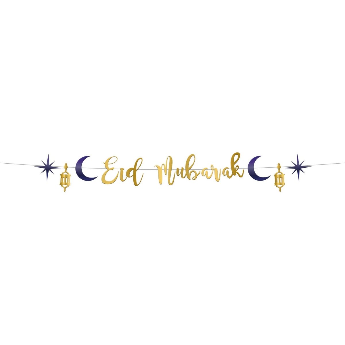 Eid Mubarak Letterslinger 1,50m