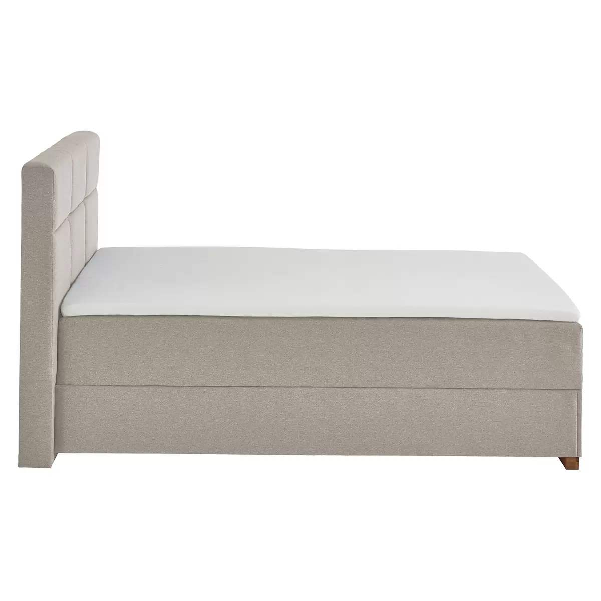 Boxspringbett Lago 120x200 taupe