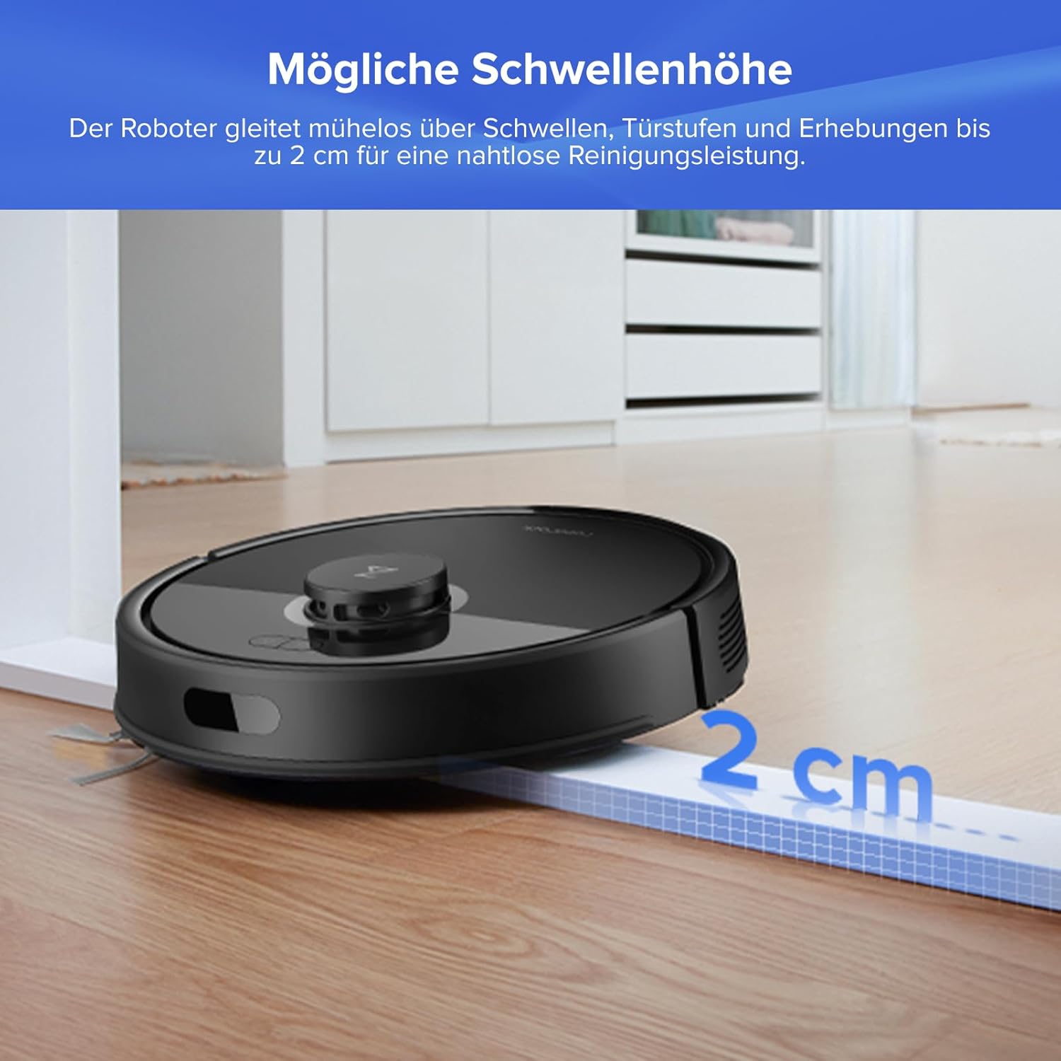 roborock Q7 L5+ Set Saugroboter mit Wischfunktion Absaugstation, verbessert von Q5 Pro+, Dual Anti-Tangle System, 8000Pa Saugkraft, LiDAR-Navigation, Staubsauger Roboter für Teppiche&Tierhaar, Schwarz