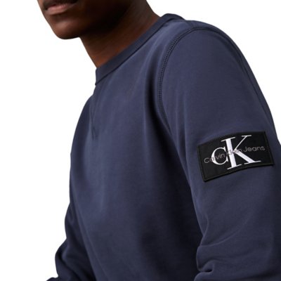 Sweatshirt homme Badge CALVIN KLEIN