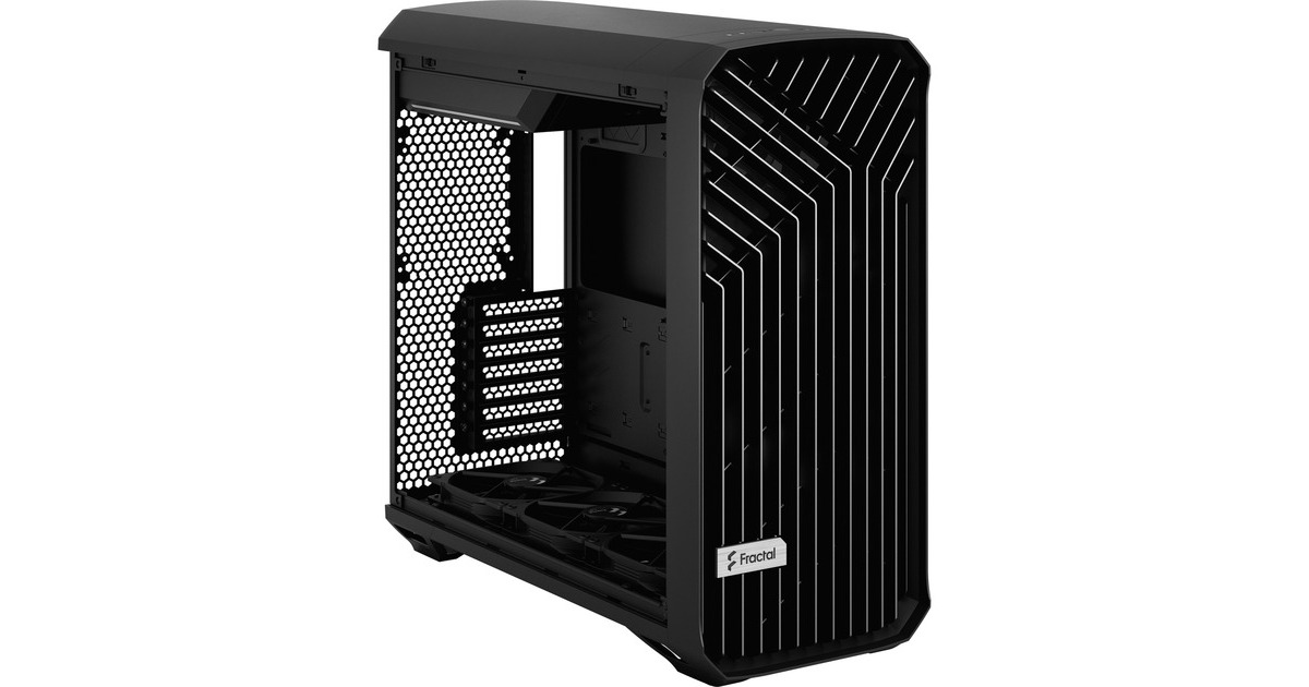 Fractal DesignTorrent Black Solid midi tower behuizing  (Zwart | 2x USB-A | 1x USB-C)
