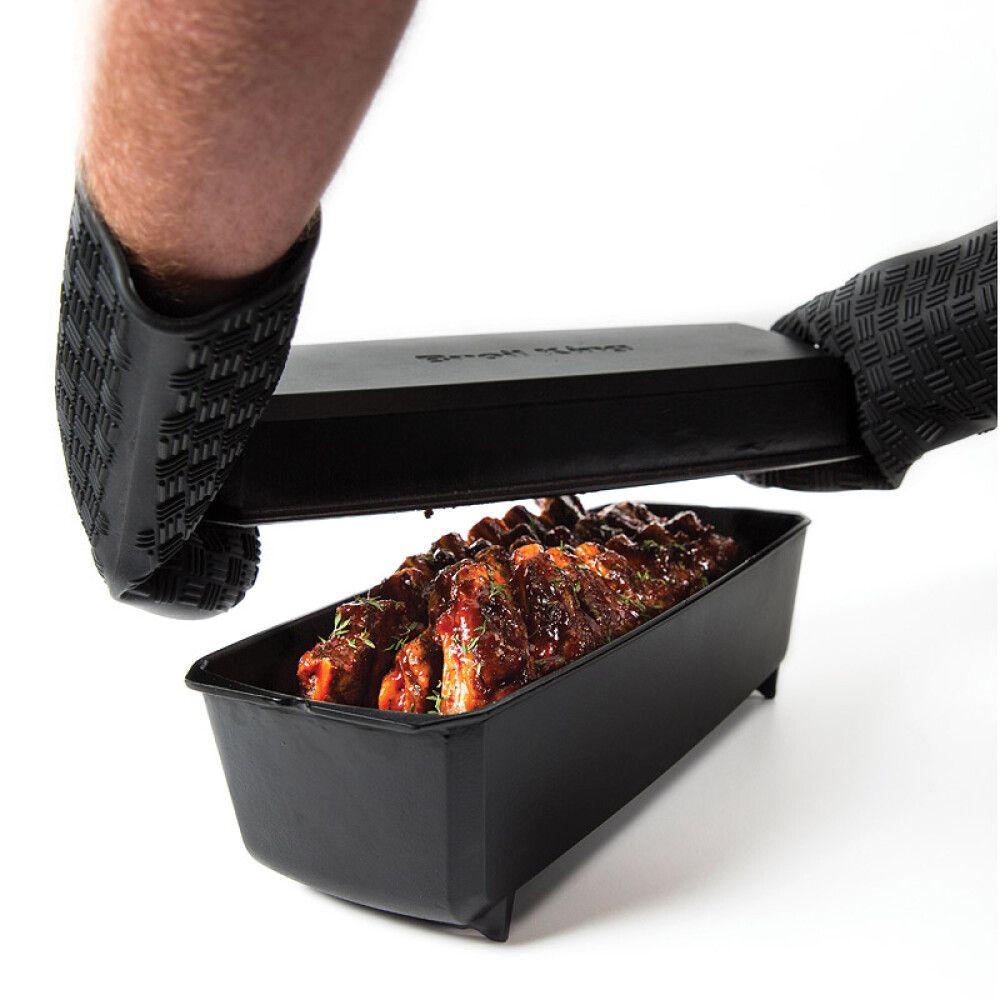 STØPEJERNSGRYTE BROIL KING TIL SPARERIBS & STEK