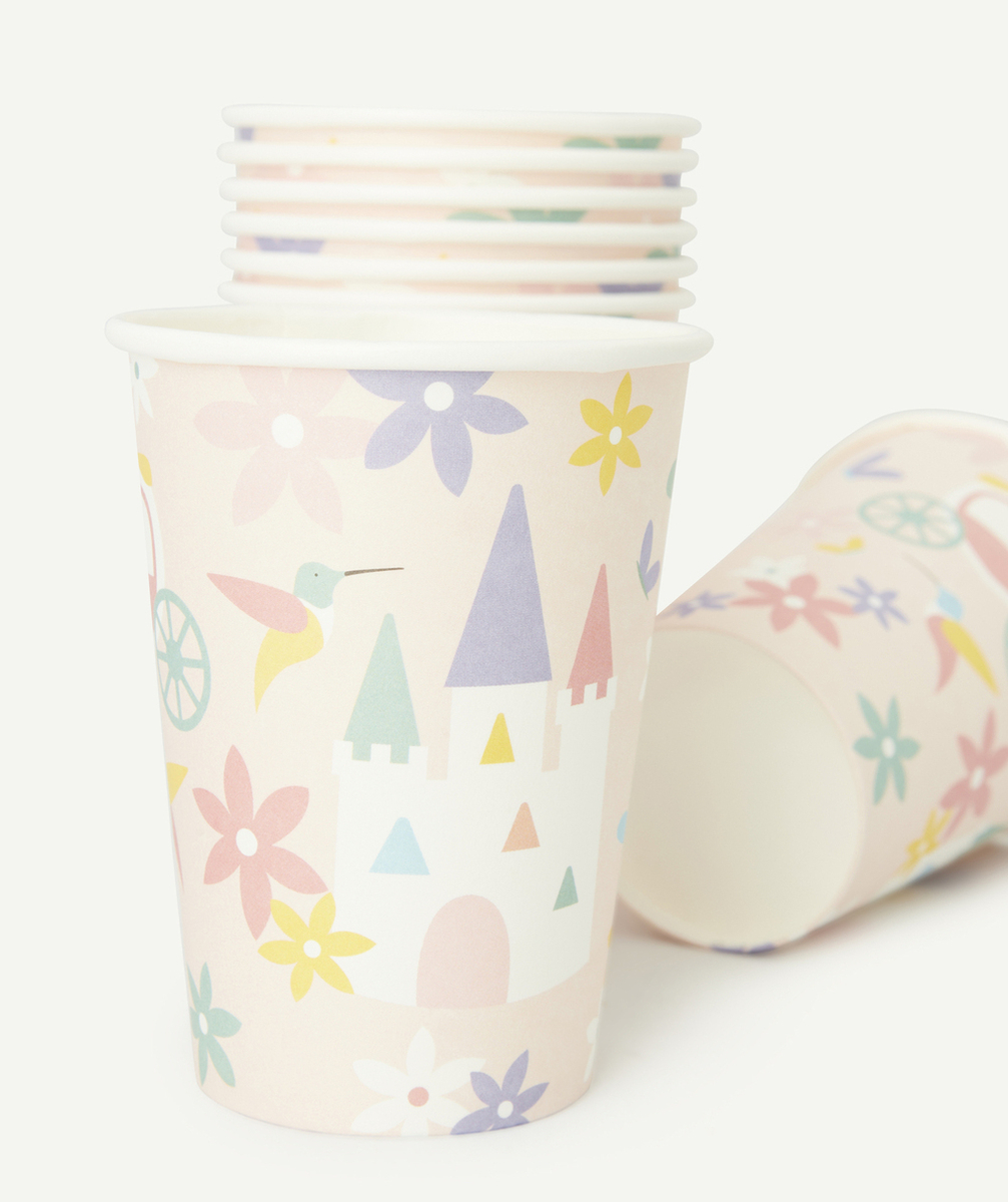 MY LITTLE DAY8 GOBELETS RECYCLABLES THÈME PRINCESSES