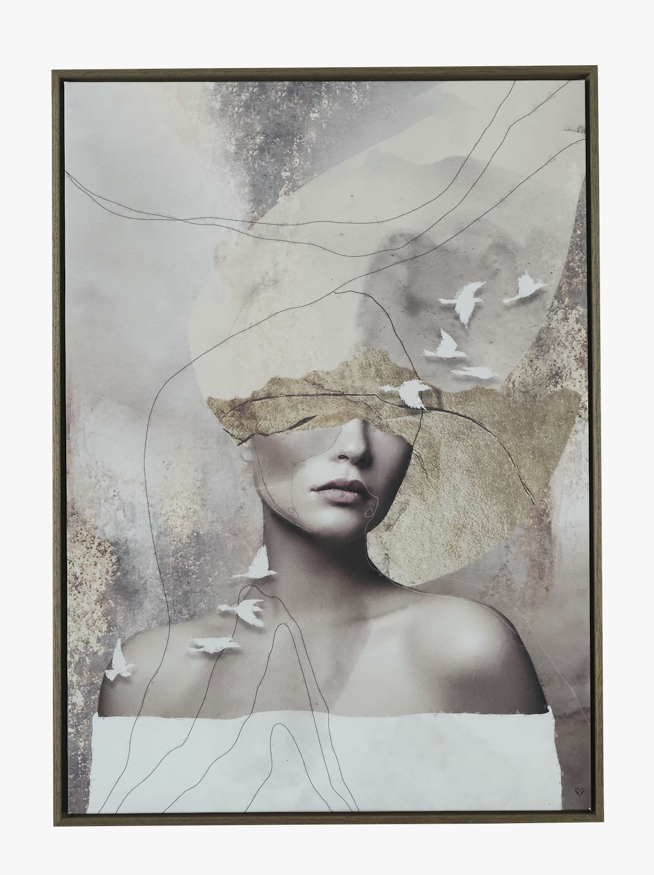 Bilde brun - 50x70 cm