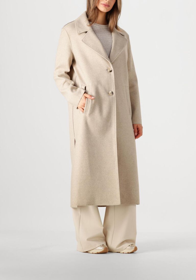 beige beaumont mantel gisela coat