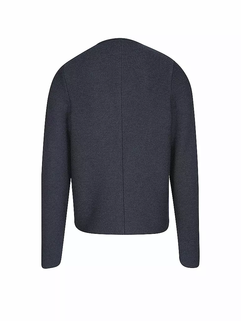 GOTTSEIDANK Trachten Strickjacke Anselm blau