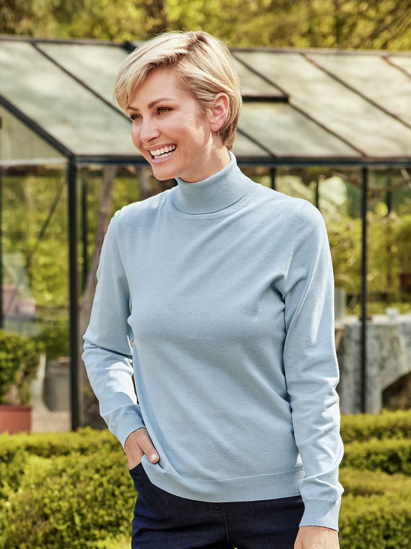 Rollkragen-Pullover Supersoft