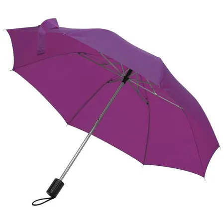 Macma Taschen-Regenschirm mit Schutzhülle, lila