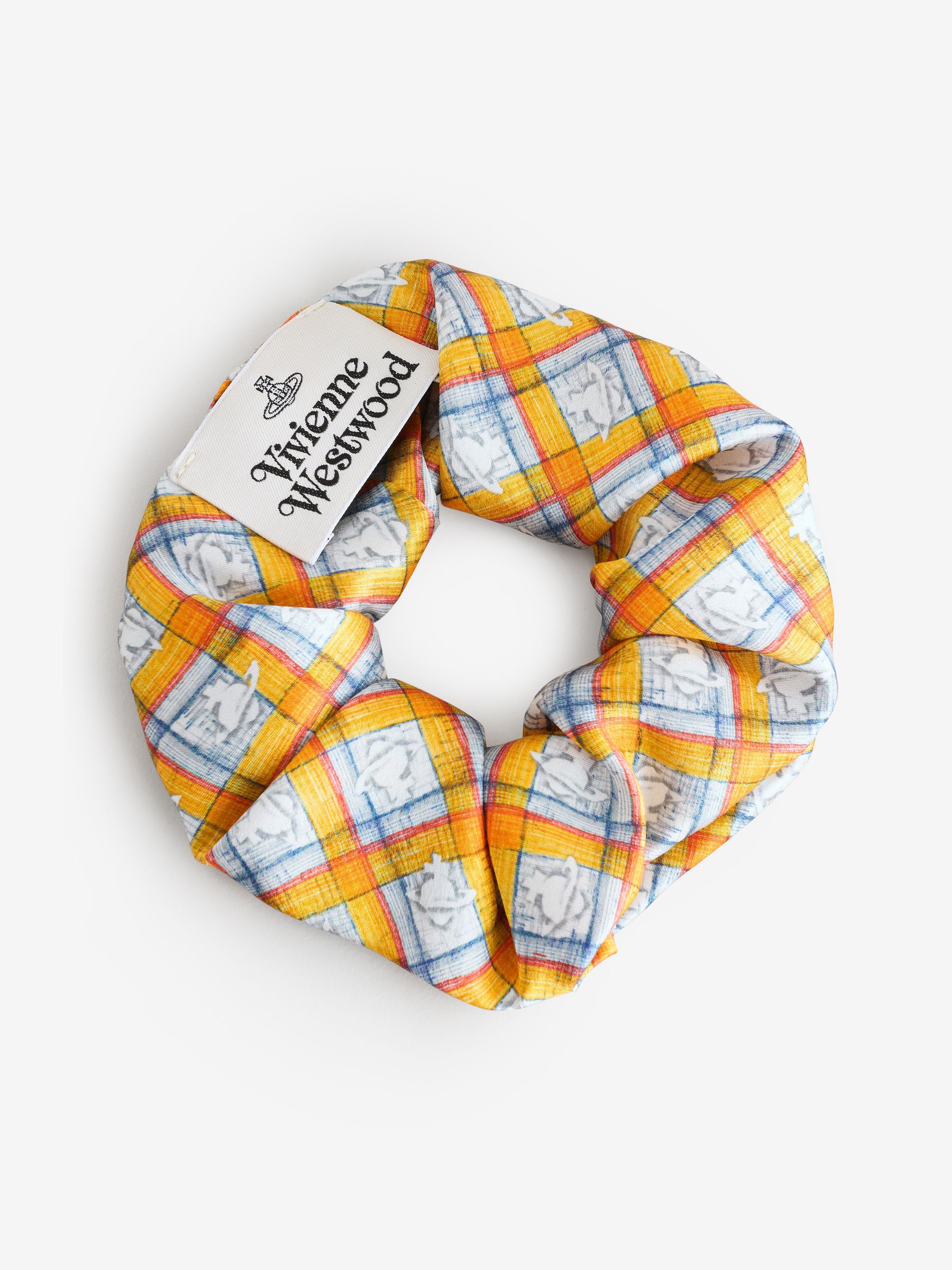 Vivienne Westwood Yellow Small Scrunchie