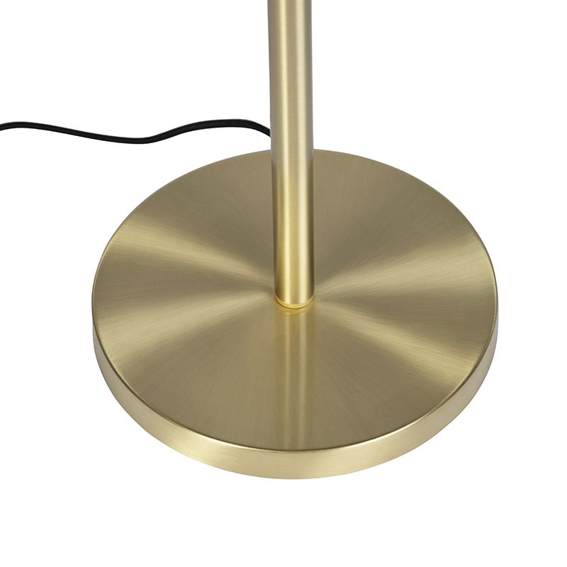 Klassieke vloerlamp messing zonder kap - Simplo