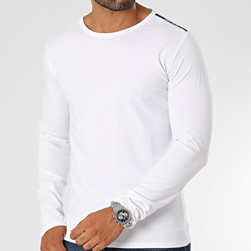 Tee Shirt Manches Longues Tucker 2 11016058D Blanc