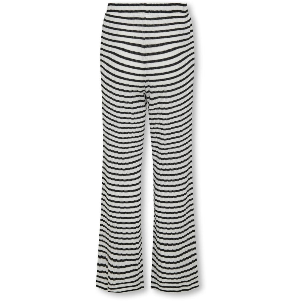 Køb kids ONLY Cloud Dancer Black Georgina Striped Bukser