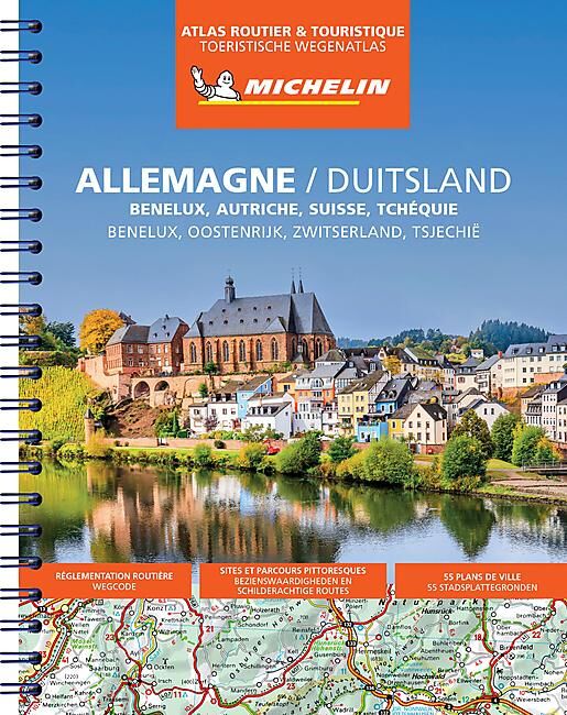 MICHELIN - ATLAS ALLEMAGNE SPIRALE 1 300 000