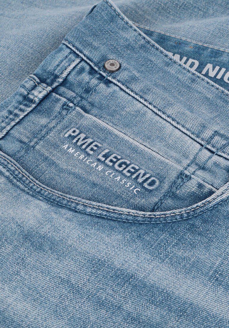 PME LEGEND lichtblauwe pme legend straight leg jeans pme legend nightflight jeans b