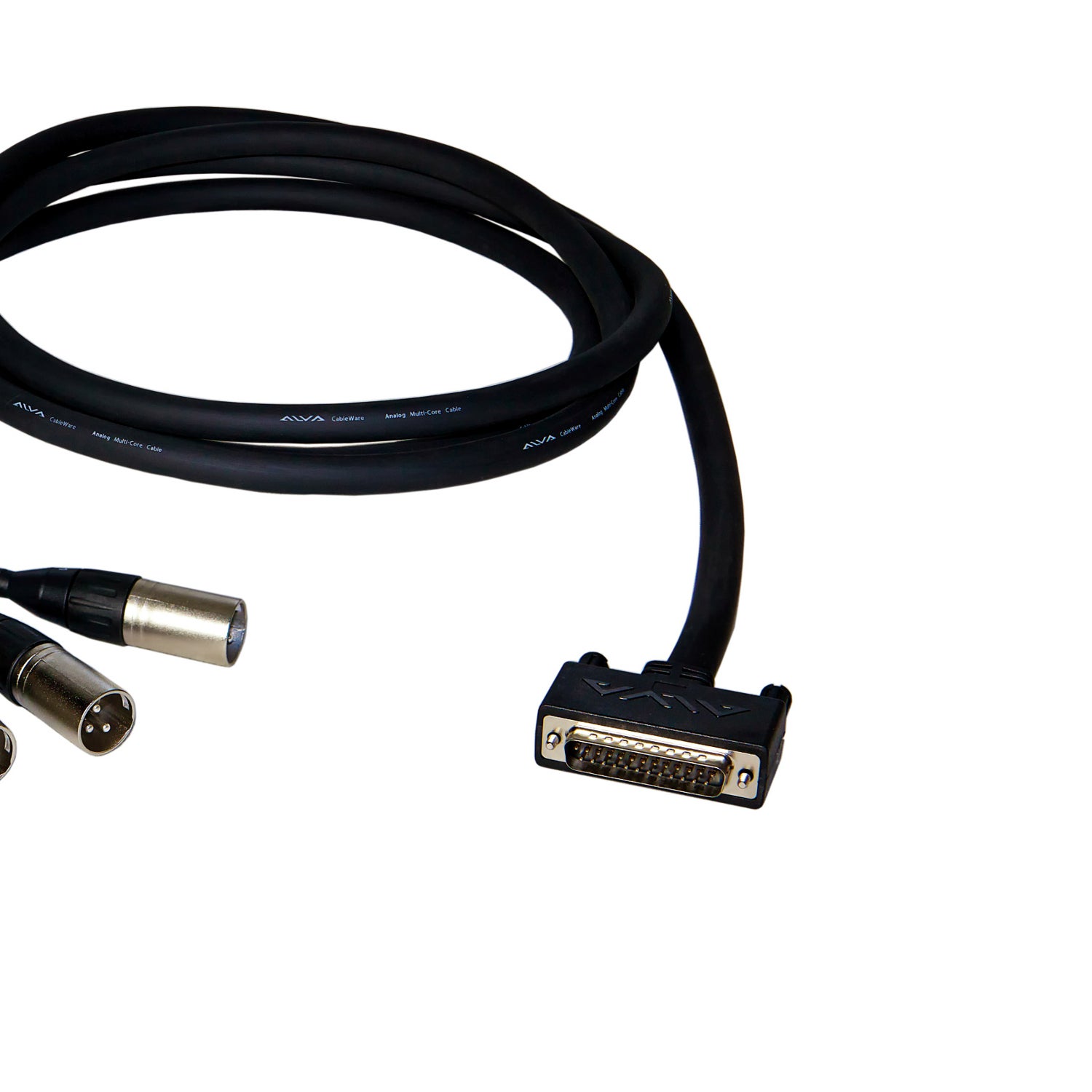 Alva AO25-8X10 Premium Analog Cable: D-sub25 -> 8x XLR-male 10m