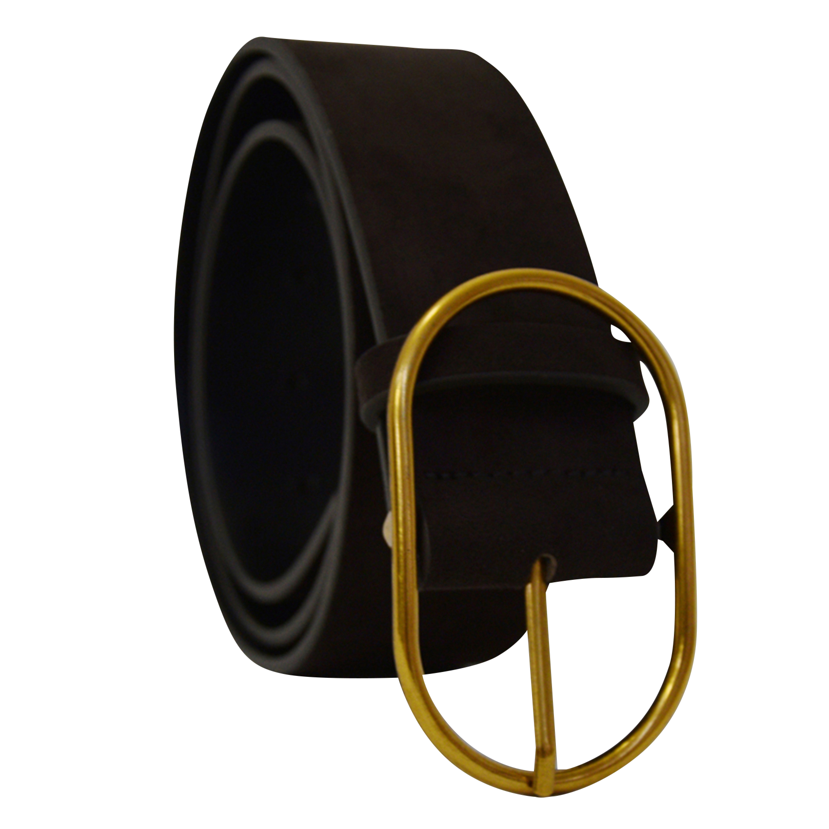 NICETAS - Ceinture en cuir velours | Argent