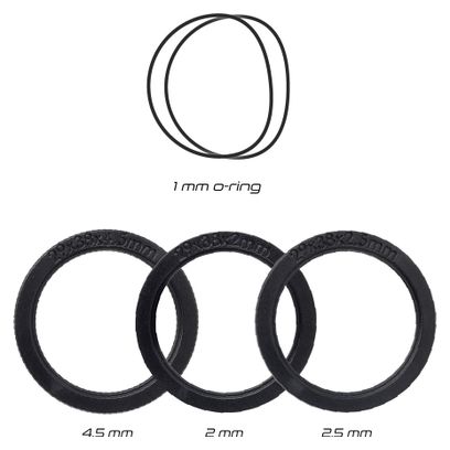 Boîtier de Pédalier Bikone DCTech BSA pour Sram DUB Noir