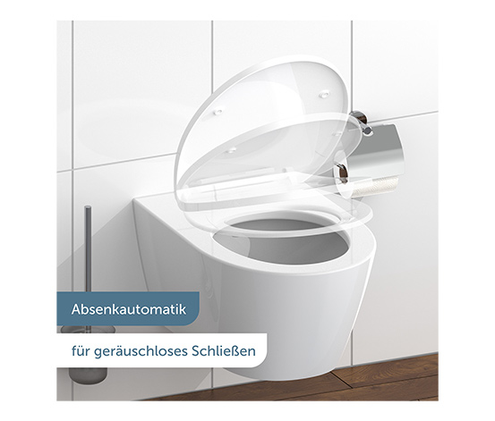 Duroplast WC-Sitz mit LED Nachtlicht