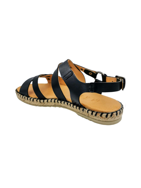 MKD - Sandales Gomara Noires