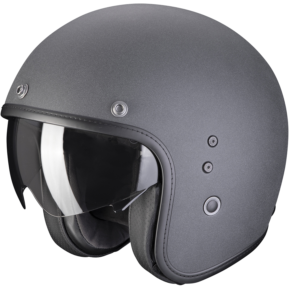 Scorpion - Casque Belfast Evo Solid Graphite Gris Foncé