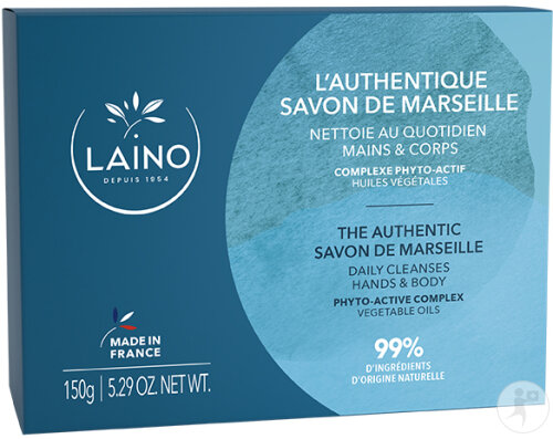 Laino L'Autenthique Savon De Marseille Mains Et Corps 150g