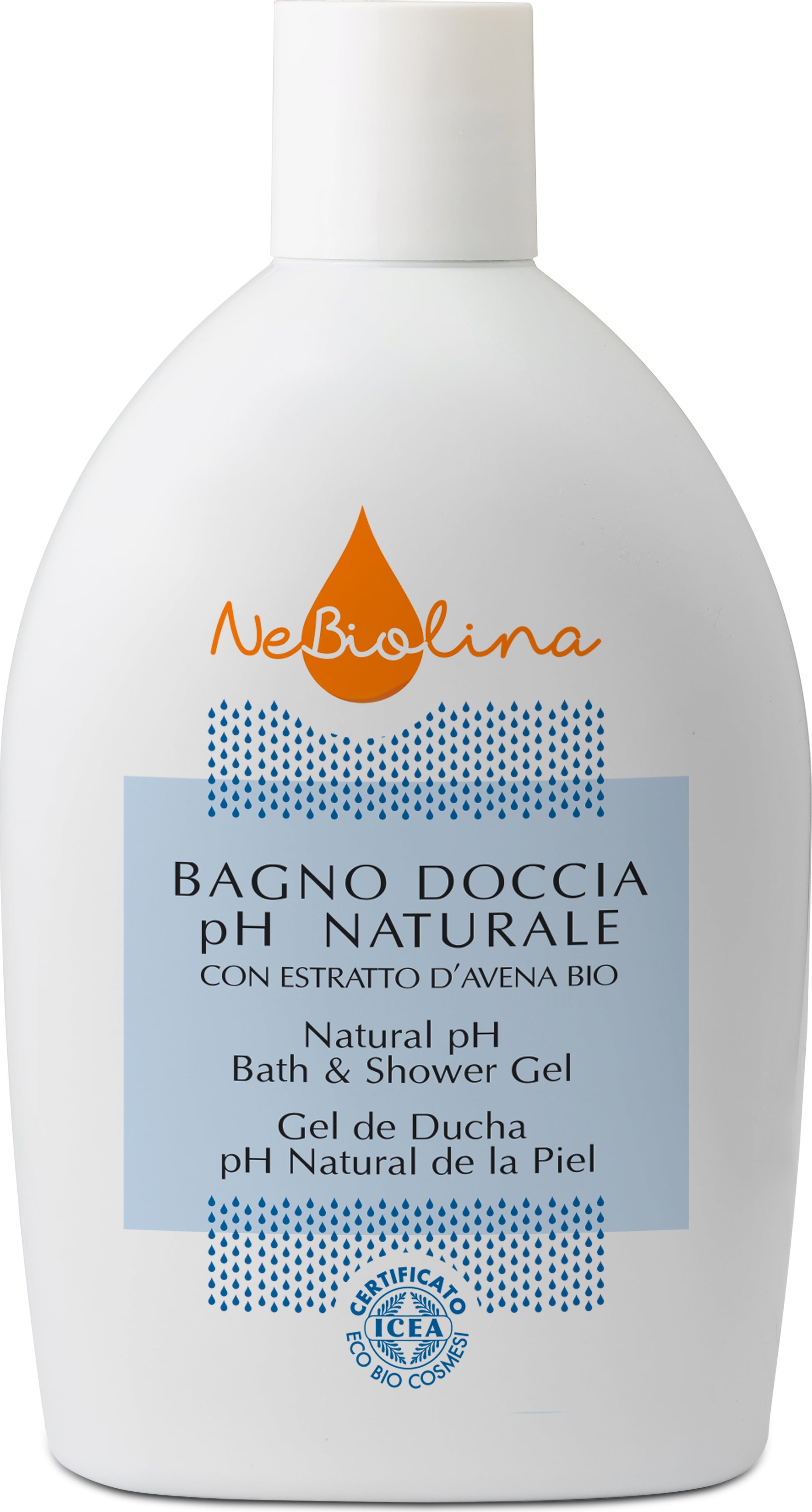 NeBiolina  pH-neutral Bath & Shower Gel, 500 ml