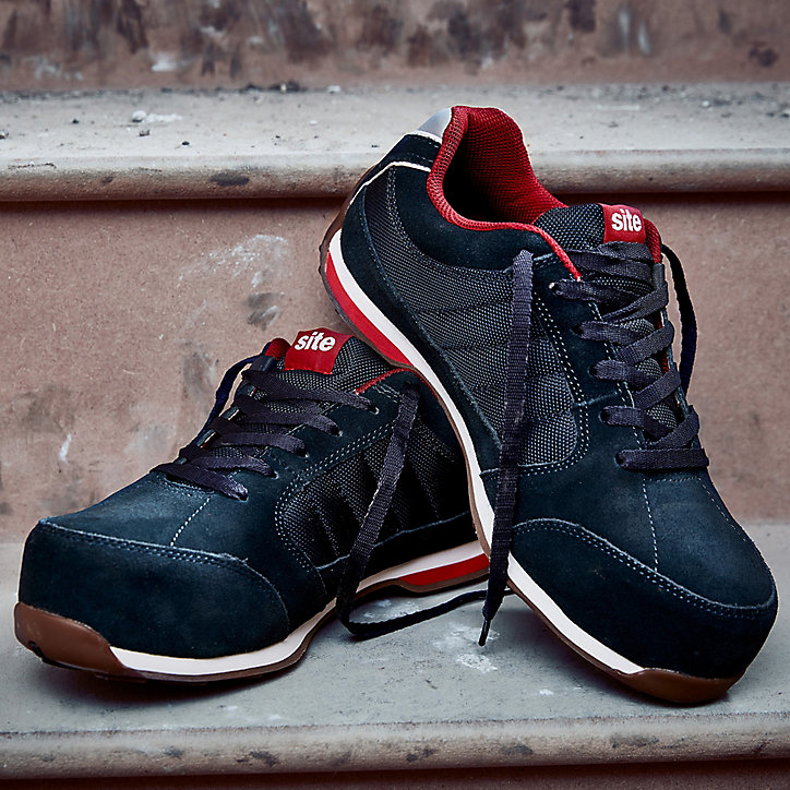 Chaussures de sécurité basses Strata bleu marine Site taille 42