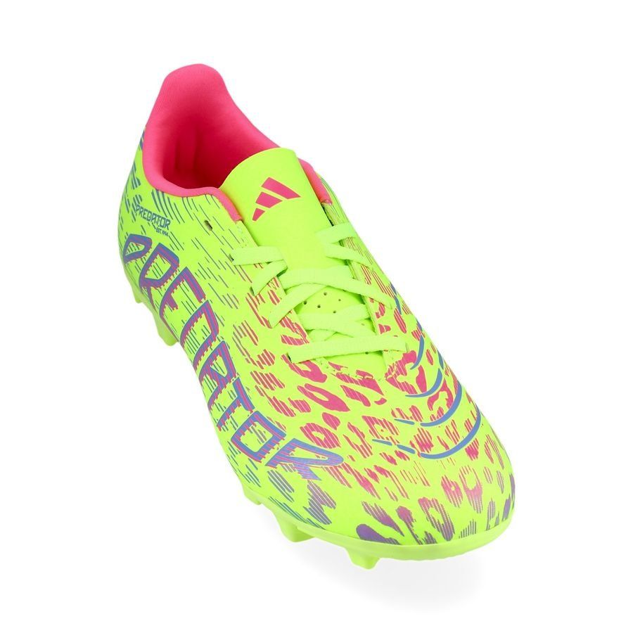 adidas Predator Club FxG Mystic Victory - Lucid Lemon/Lucid Pink/Blue Fusion