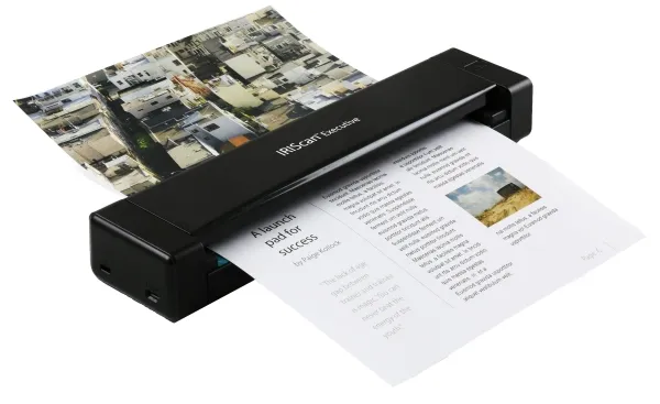 IRIS IRIScan Executive 4 - Scanner med papirfødning - Dual CIS - Duplex - 216 x 813 mm - 600 dpi x 600 dpi - op til 100 scanninger pr. dag - USB 2.0