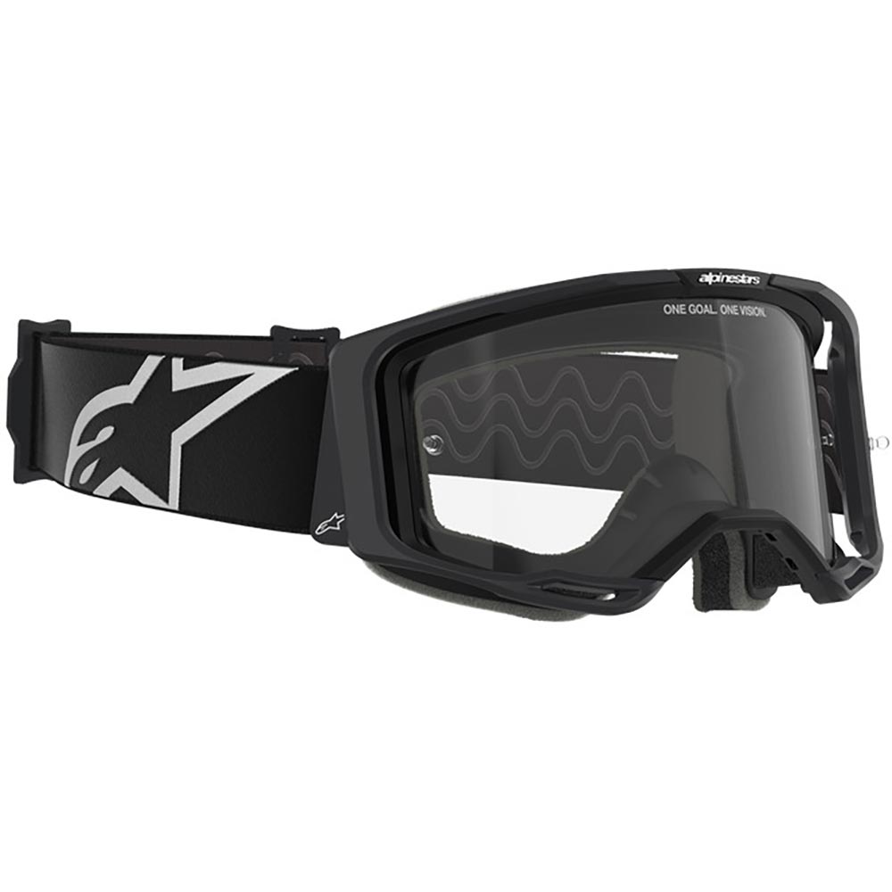 Alpinestars - Masque Vision 8 Corp Noir / Blanc / Transparent