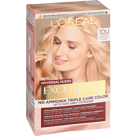 Permanent hårfarve 10U Lightest Blonde