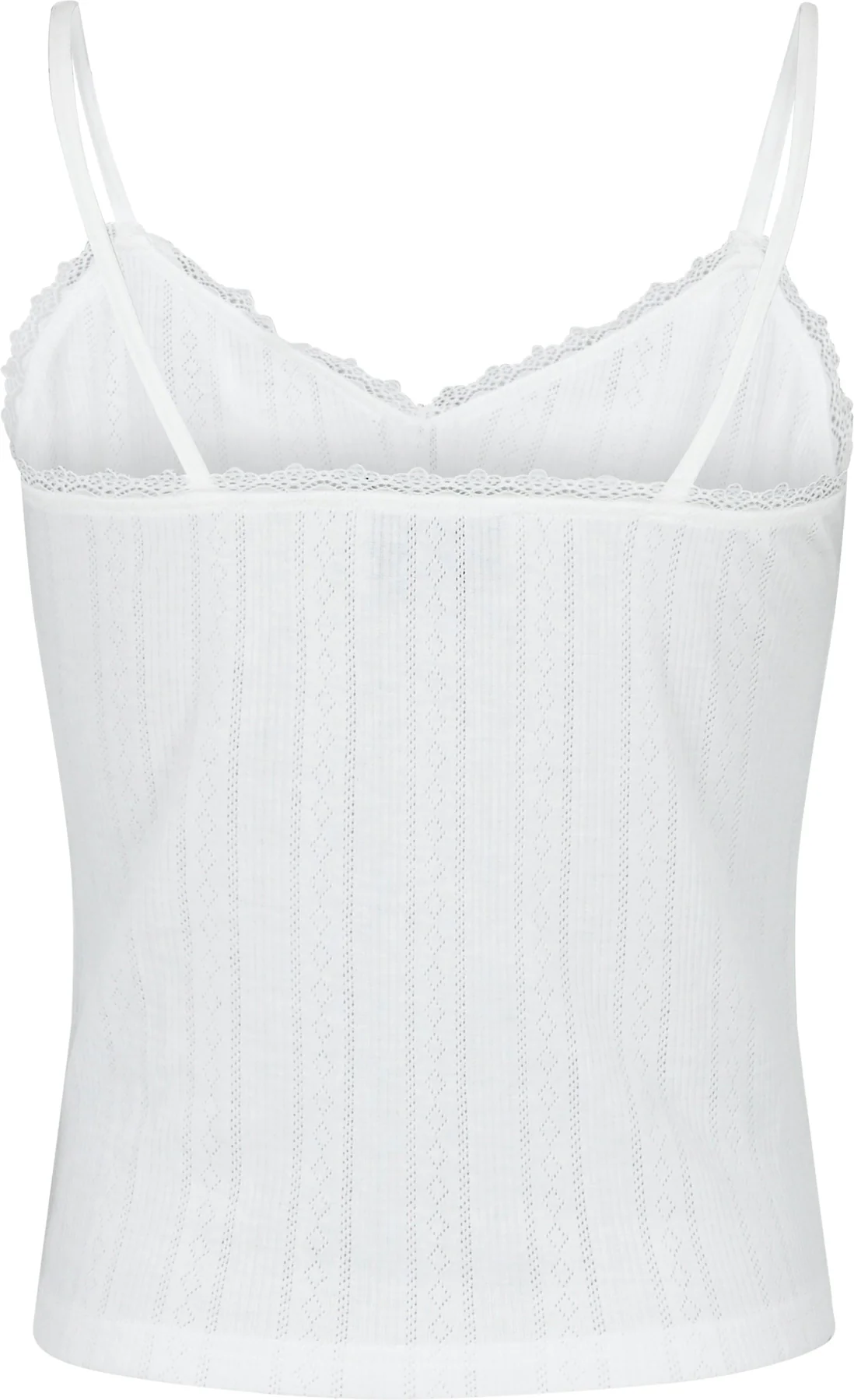 Neo Noir Lindsay Pointelle Top white