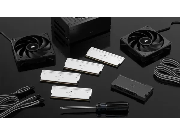 CORSAIR Dominator Titanium RGB - DDR5 - sæt - 32 GB: 2 x 16 GB - DIMM 288-PIN - 6600 MHz / PC5-52800 - CL32 - 1.4 V - ikke bufferet - hvid