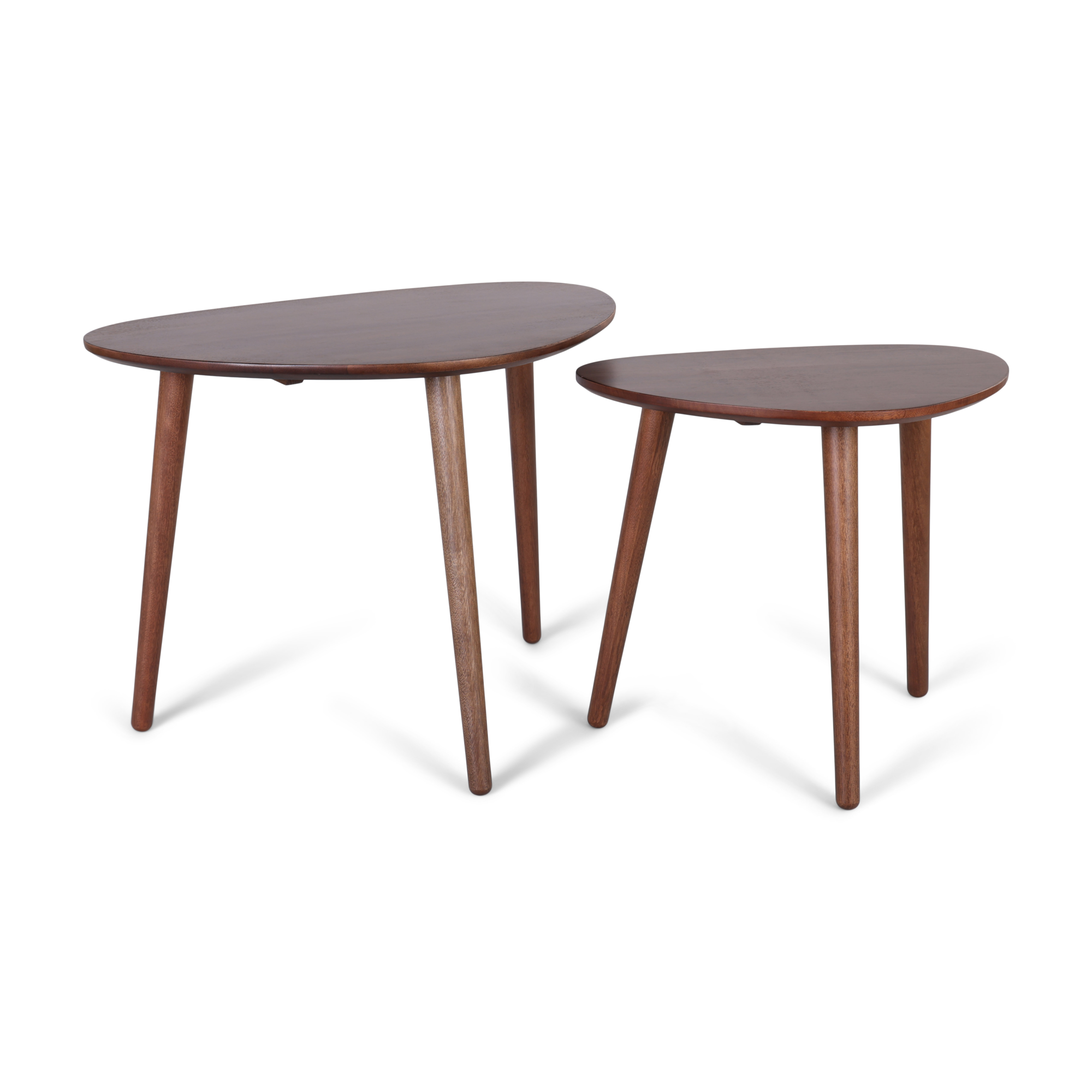 Bijzettafel Holly organic walnut S