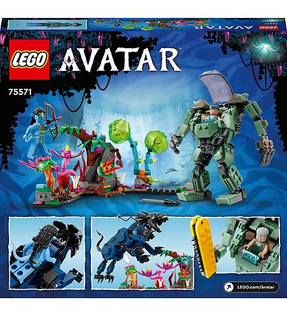 LEGO? Avatar - Neytiri og Thanator Mod Quaritch i AMP-dragt 7557