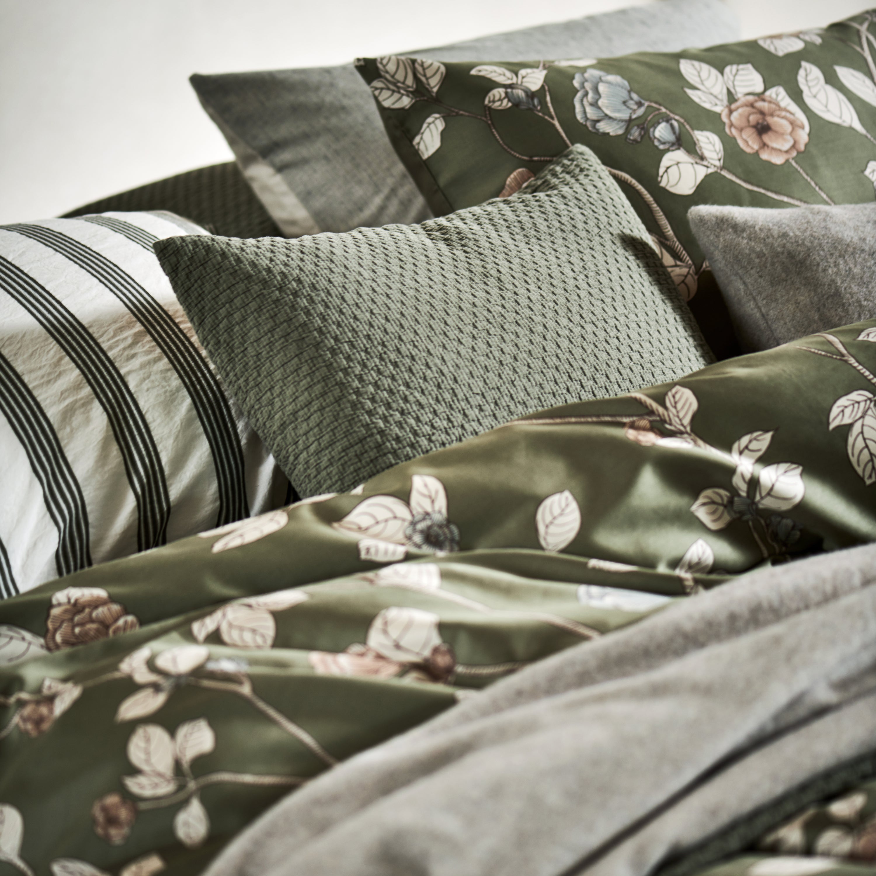 Vandyck Pure 94 Dekbedovertrek 240 x 200/220 cm - Thyme