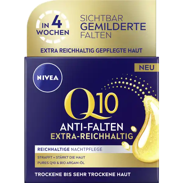 Q10 Anti-Falten Extra-Reichhaltige Nachtpflege